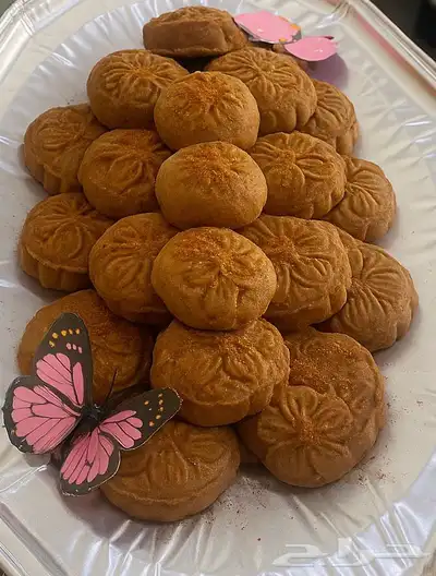 معمول وبسبوسة الحليب محموس 0