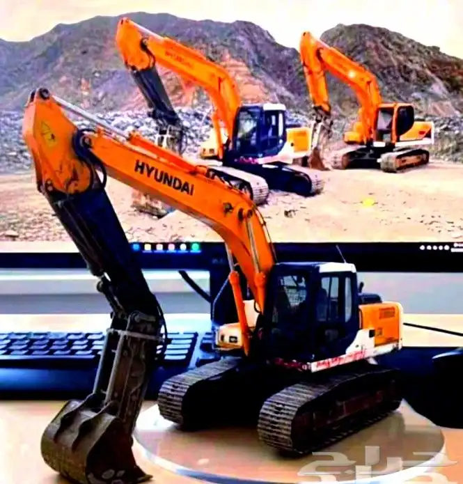 بوكلين للايجار للحفريات التكسير الجبال 0
