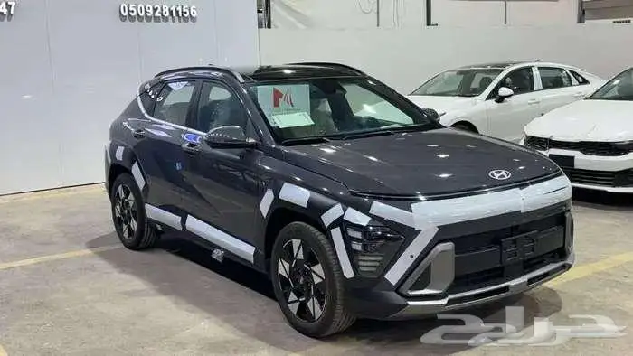 هيونداي كونا فئة بريميوم لون رمادي 2025 6