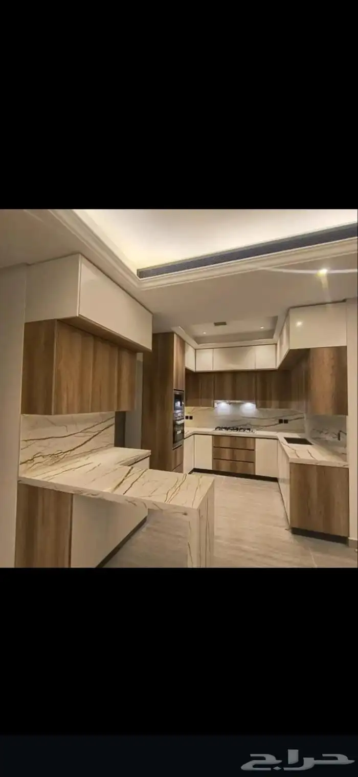 مطابخ مودرن تفصيل صاج المنيوم الماني مفصلات هيدرولك ايطالي 6