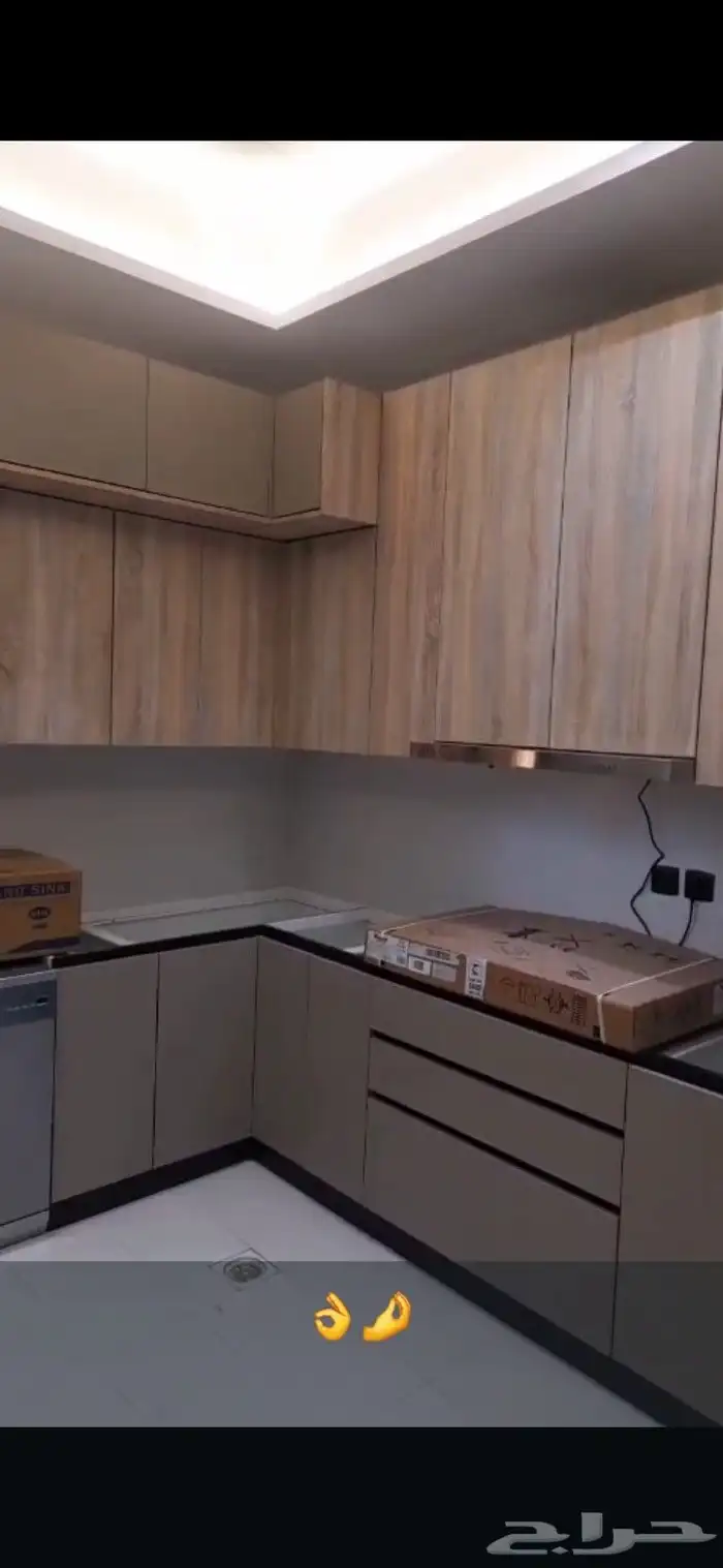 مطابخ مودرن تفصيل صاج المنيوم الماني مفصلات هيدرولك ايطالي 0