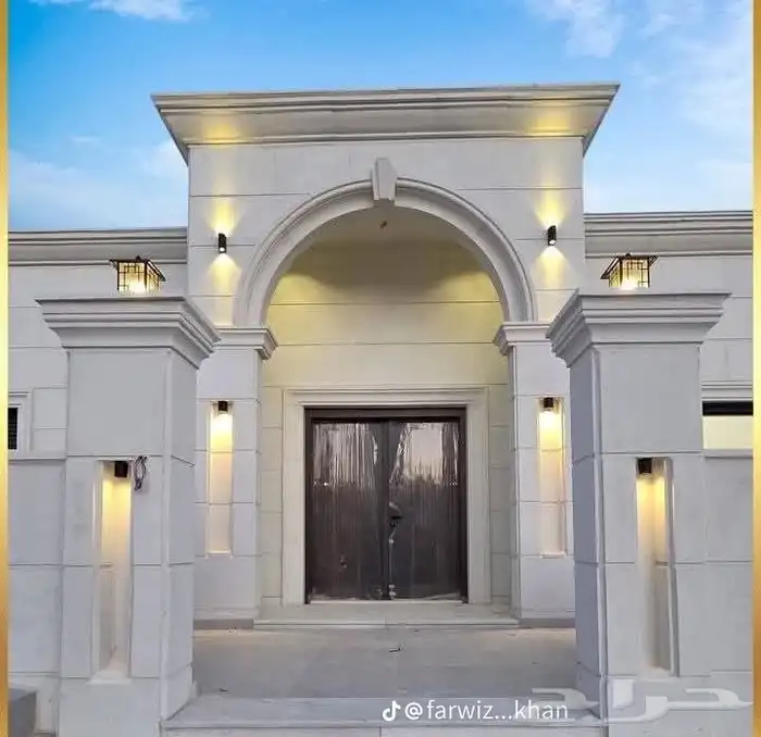 حجر طبيعي وتصميم واجهات حجر الرياض 3