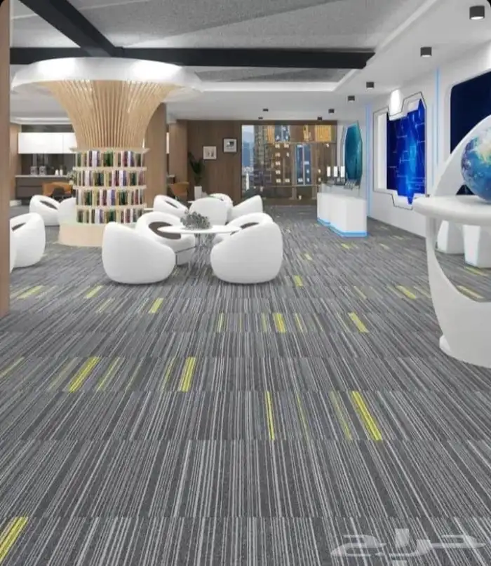 موكيت مكاتب وموكيت معارض وفينيل 8