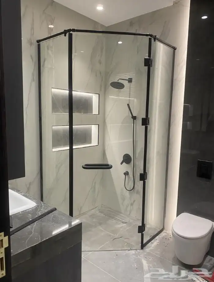 زجاج شاور صيانه ابواب زجاج ماكينه باب زجاج 0