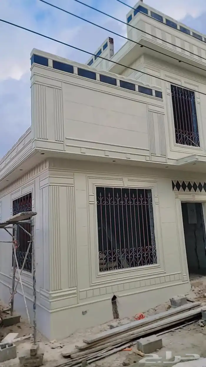 ديكورات خارجيه لياسه ملونه بديل الحجر والبويا 0