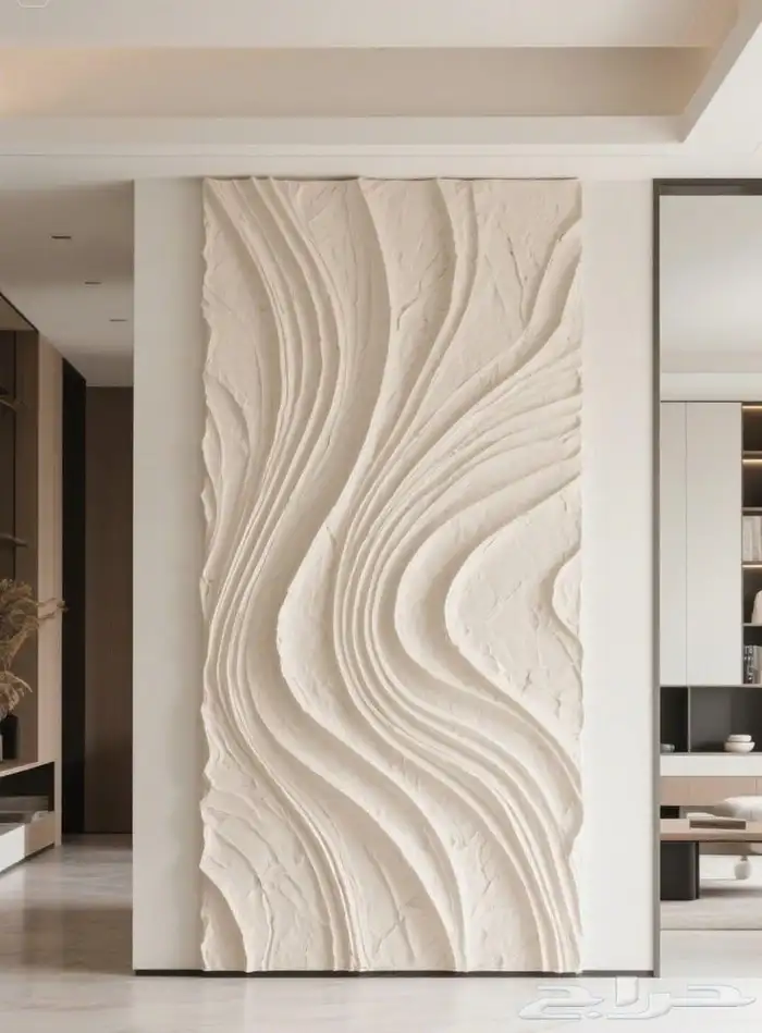 لوحات كانفس بارزه تعطى جماليه للمكان وفخامه 0