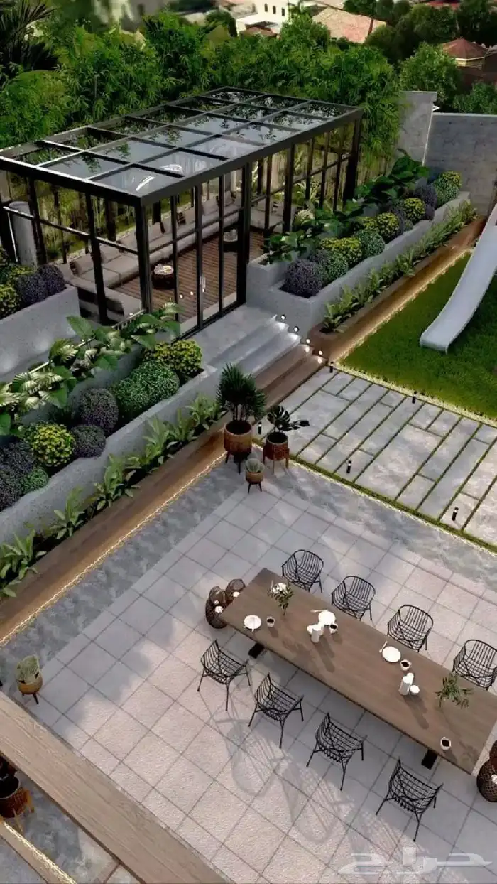 تصميم ديكور معماري ثلاثي الأبعاد 4