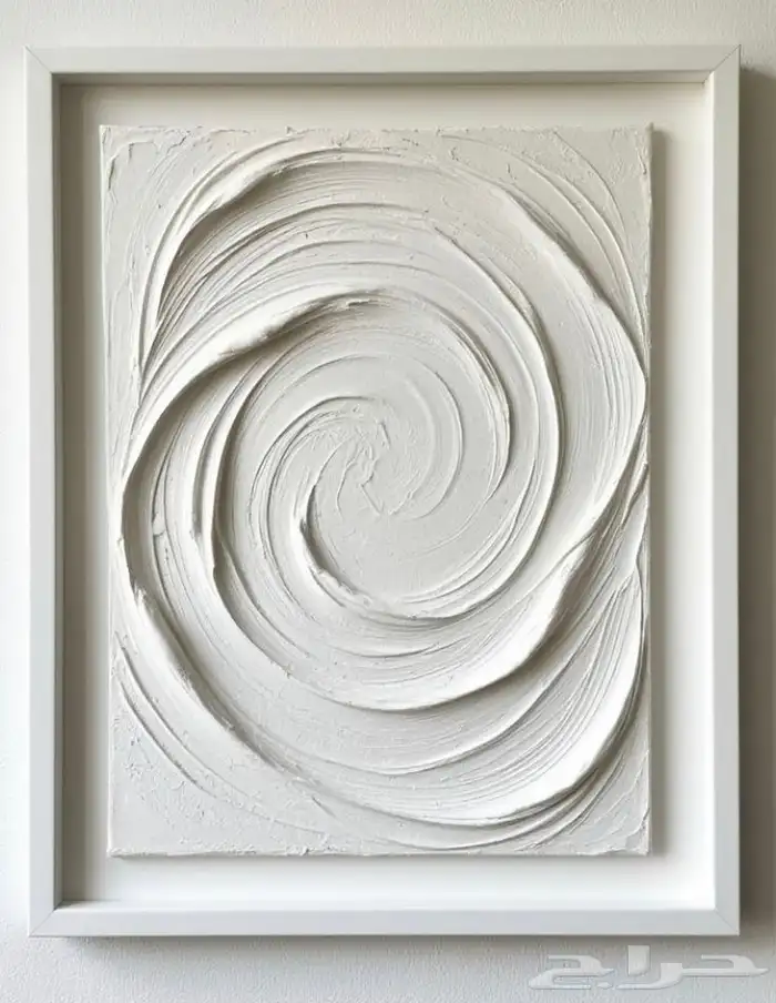 لوحات كانفس بارزه تعطى جماليه للمكان وفخامه 1