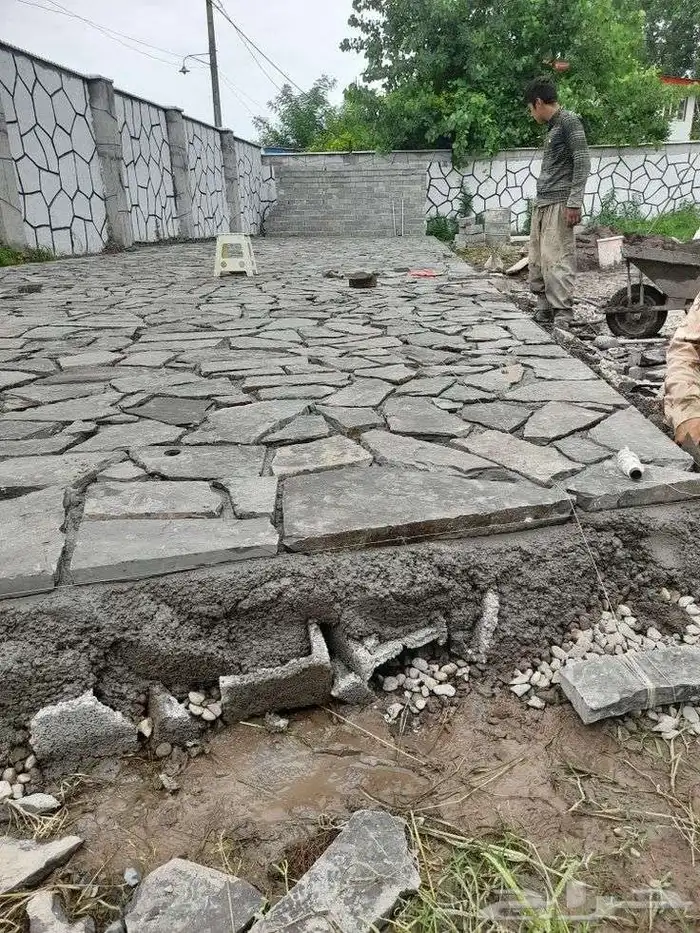 حجر عشوائي بازلت نخب أول 5