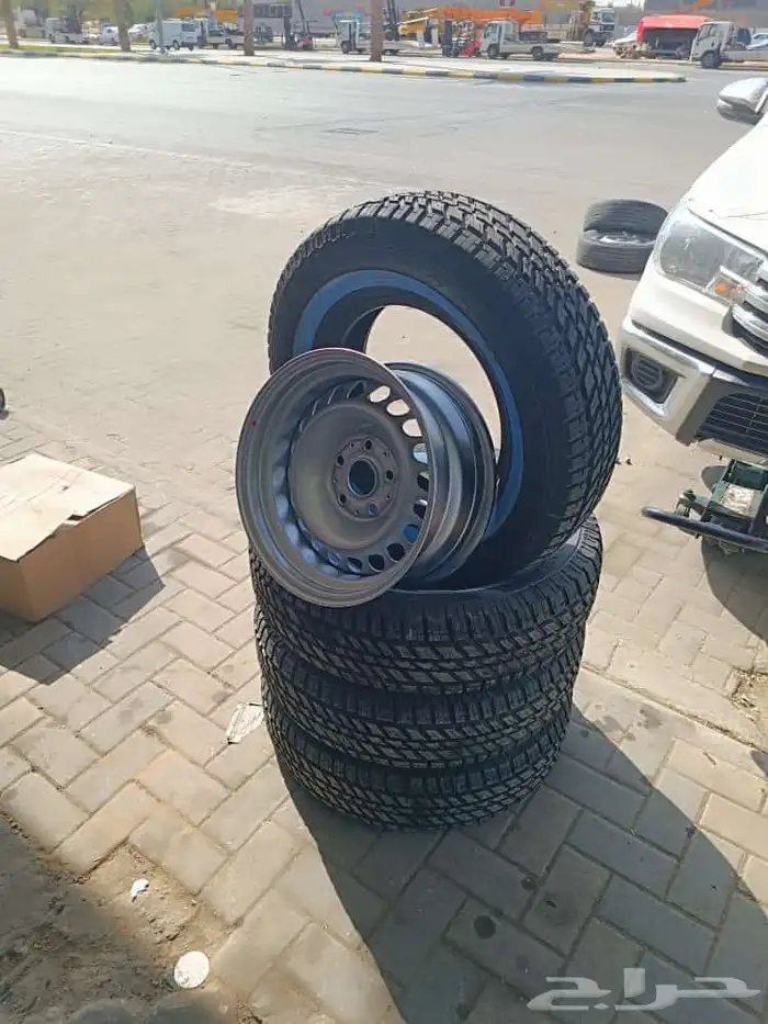 كفرات رودكس مقطع 215 و 205 جنوط دمعة ومرسديس 5