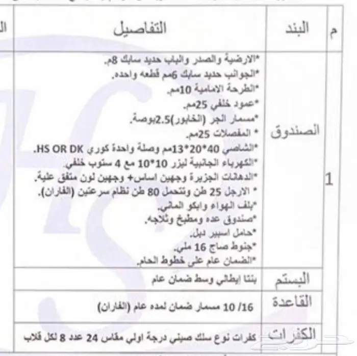 للبيع خمس صناديق قلاب قلابات استعمال خفيف 6