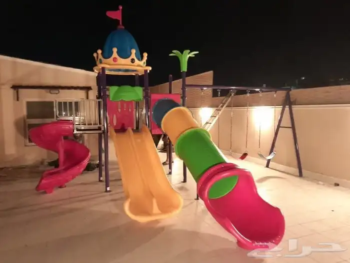 زحاليق ومراجيح خارجية مقاوم للحرارة الشمس 4