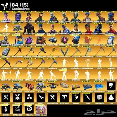حساب فورت سكيلتون البنفسجي وبنت الزومبي ( 323 سكن ) index