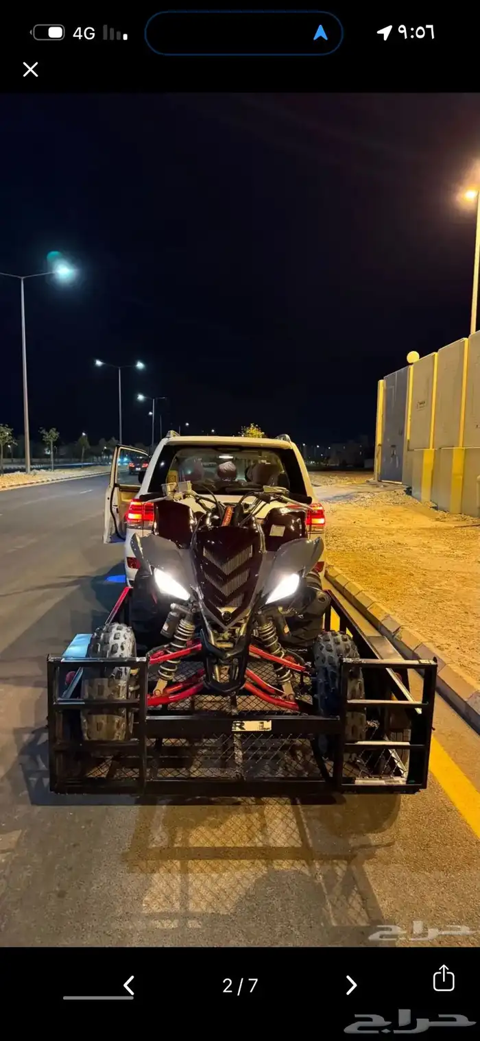 دباب رابتر700 R نضيف مع القلص 3