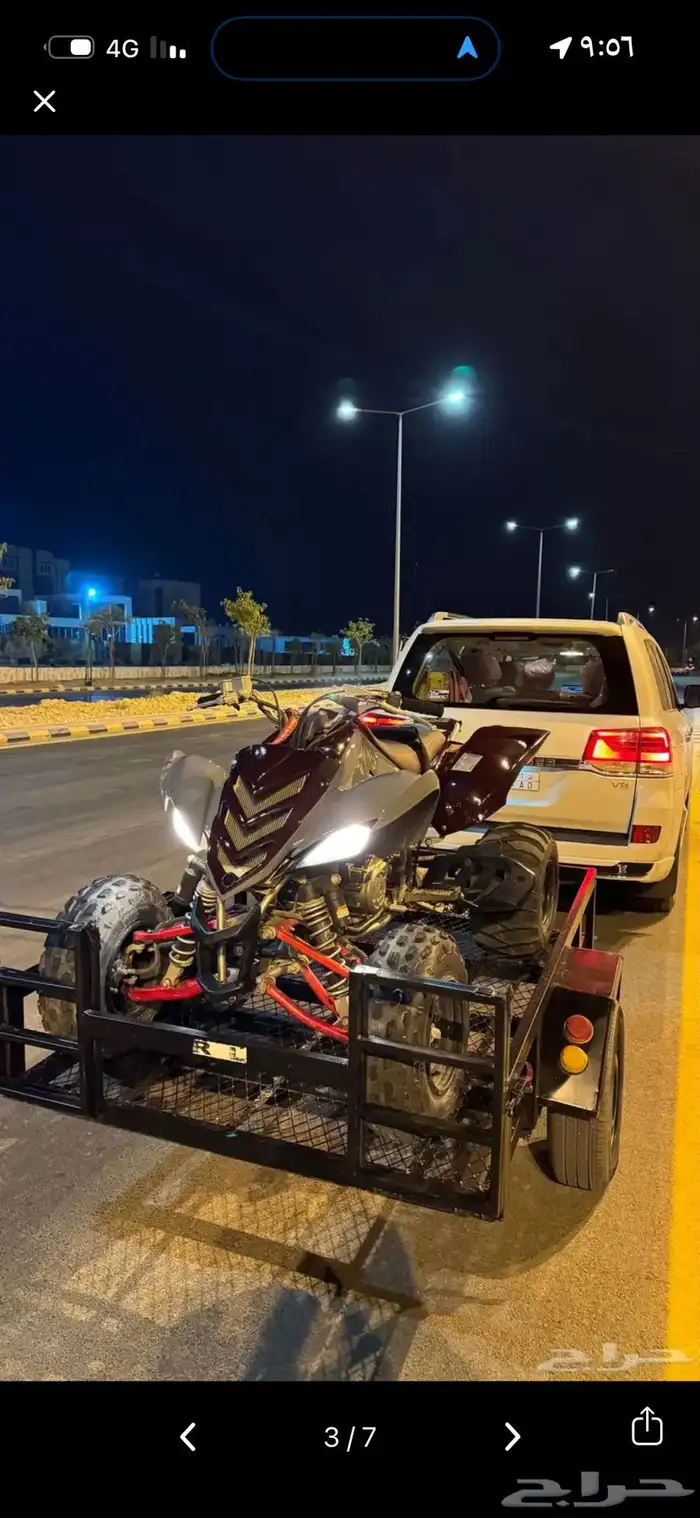دباب رابتر700 R نضيف مع القلص 4