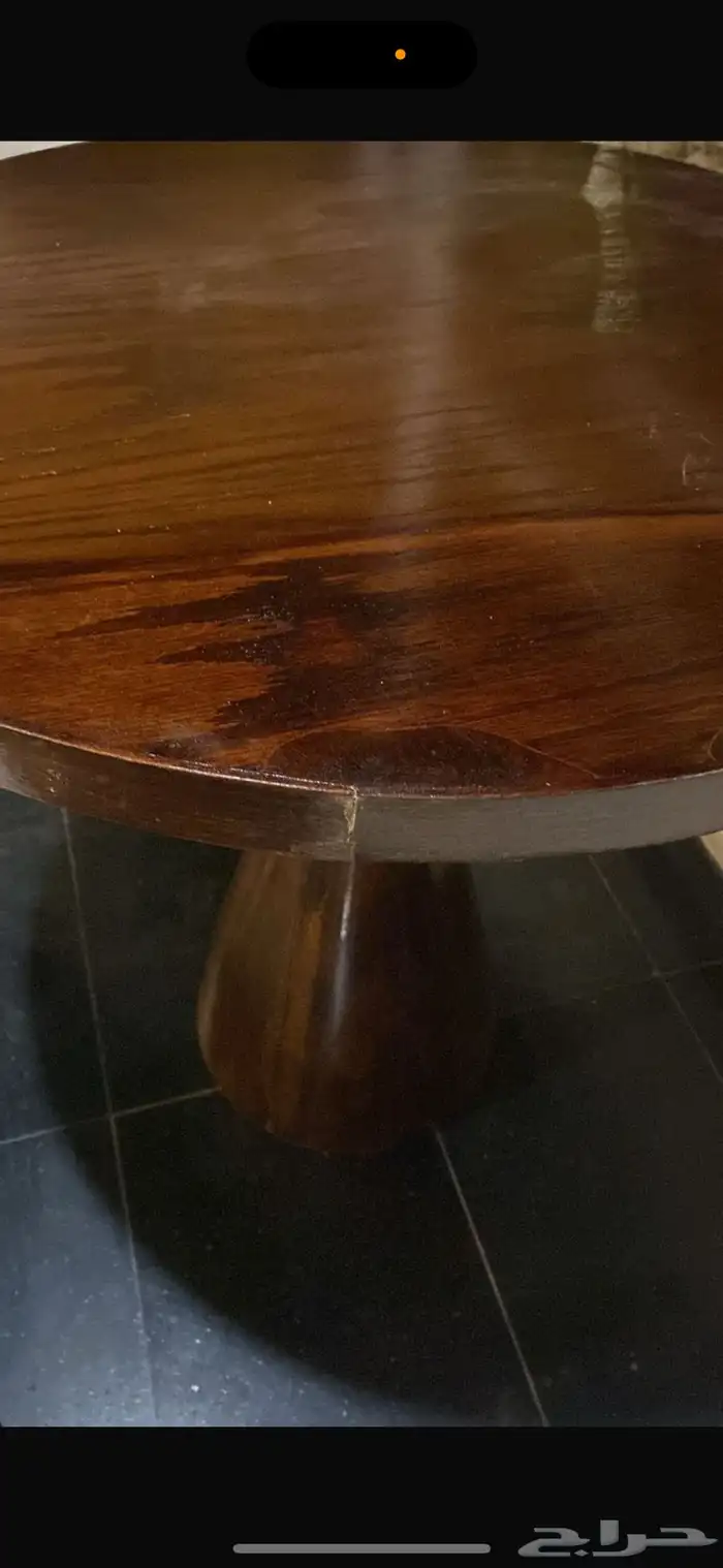 طاولات وكراسي خشب طبيعي 3