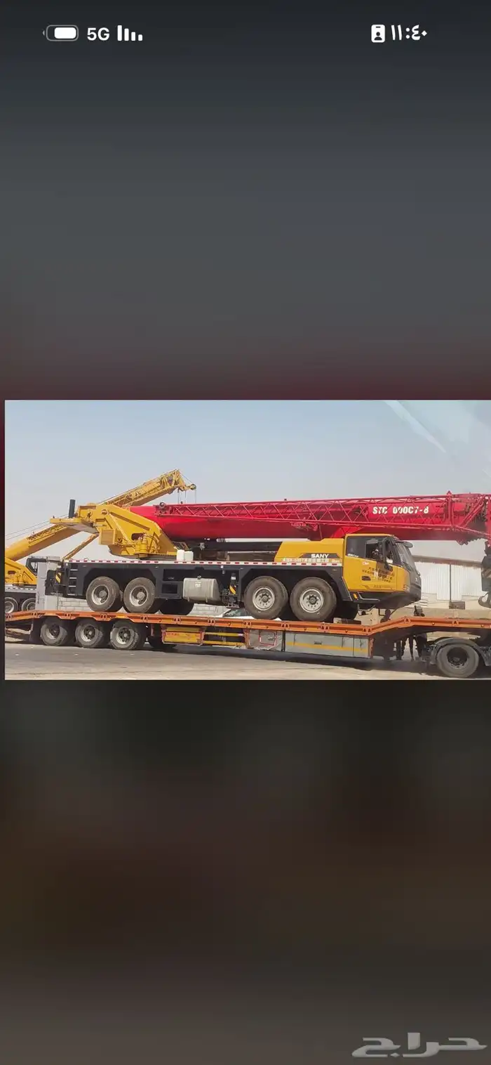 كرين 25 طن 50 طن 100 طن جميع الأحجام متوفره للايجار 0