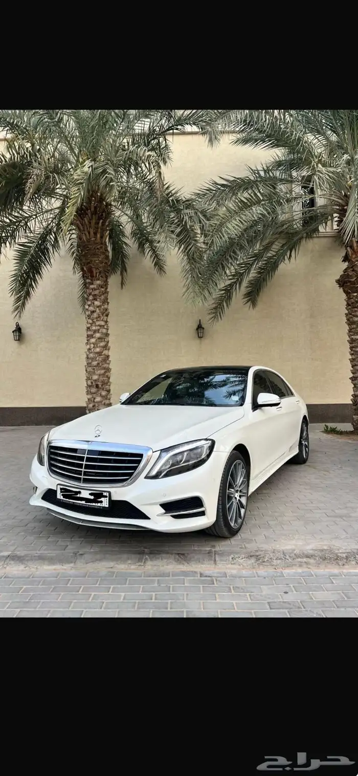 مرسيدس S400 ممشى قليل للمستخدم مخزن 0