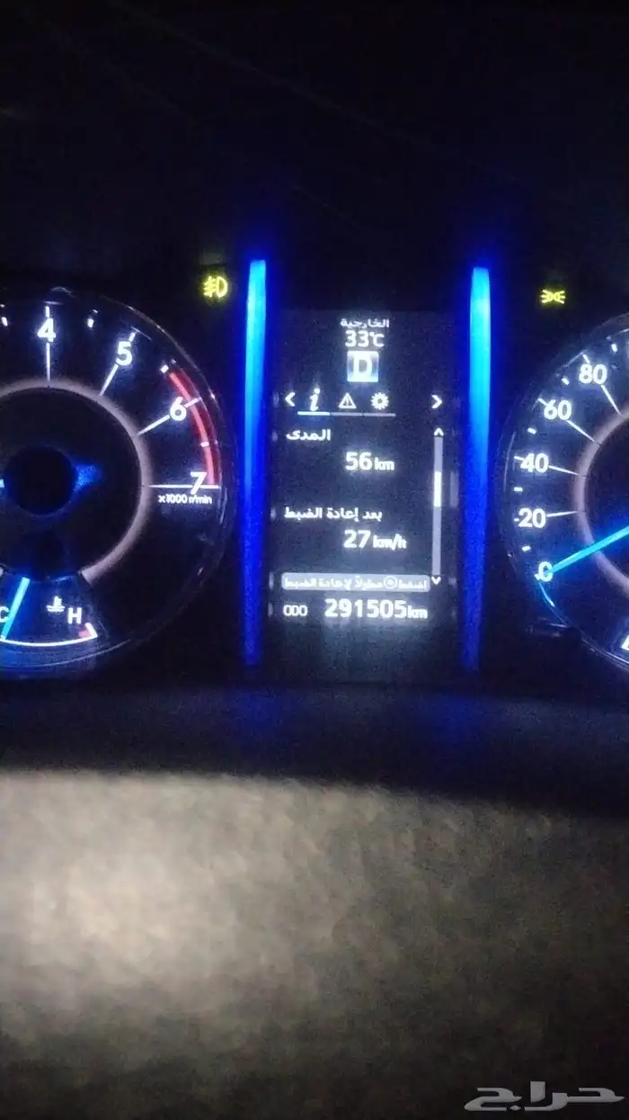 فورتشينر 2019 بدون دبل 4 سليندر 2