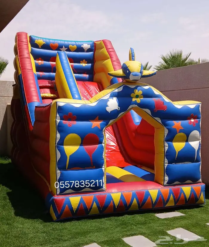 ايجار نطيطات متاهات زحاليق مائيه ملعب صابوني 6