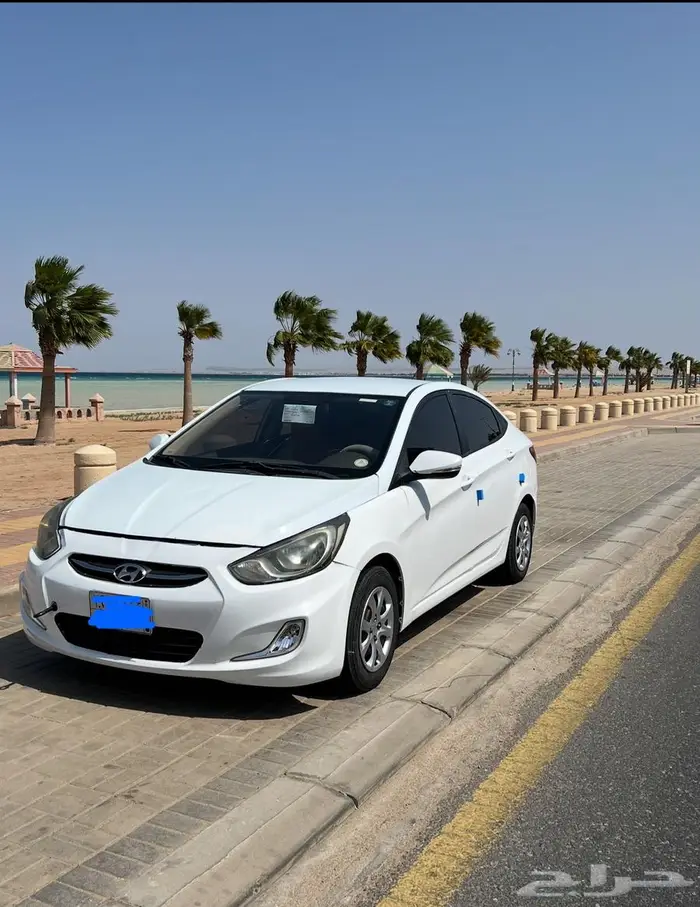 اكسنت 2014 للبيع او البدل في سياره عائليه 1