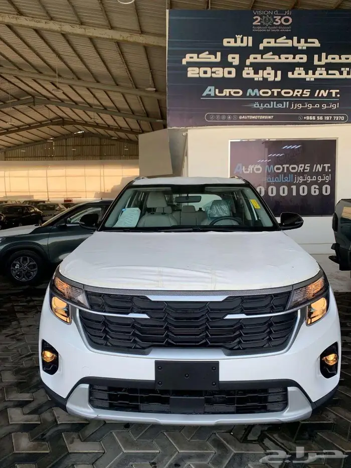 كيا سيلتوس 2026 ستاندر مطور بصمه ابيض سقف اسود سعر مميز 1