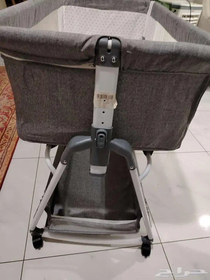 سرير اطفال رمادي 2