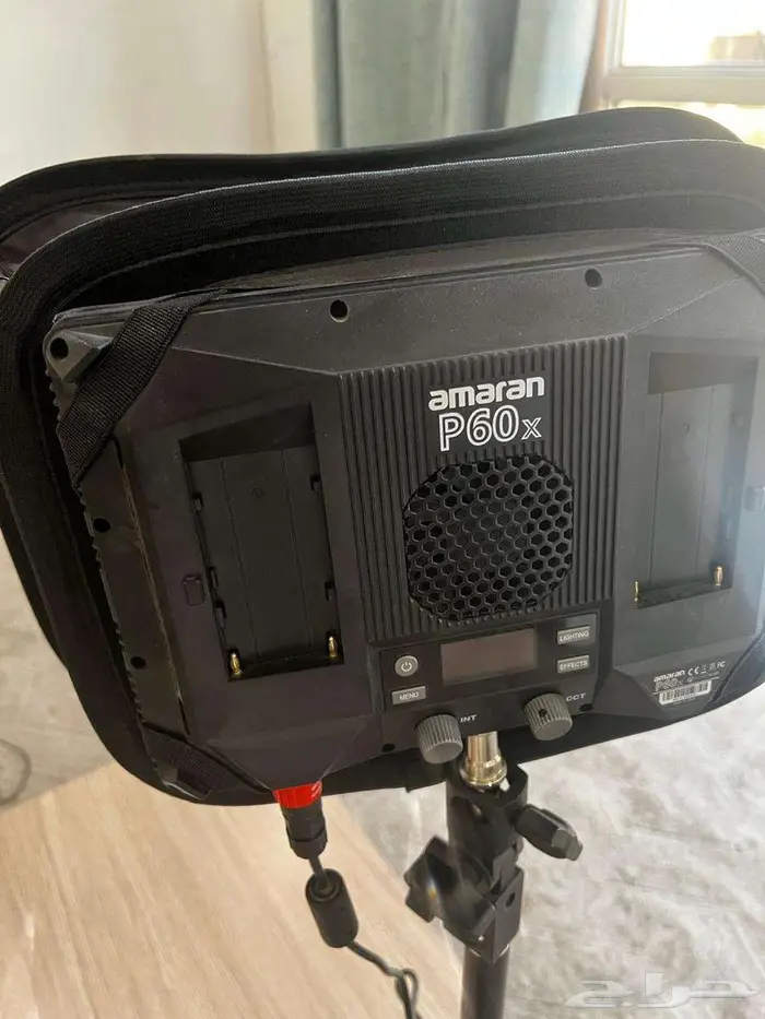 أقوى ترقية لأي بث أو ستوديو محتوى اضاءة P60X من Amaran 0