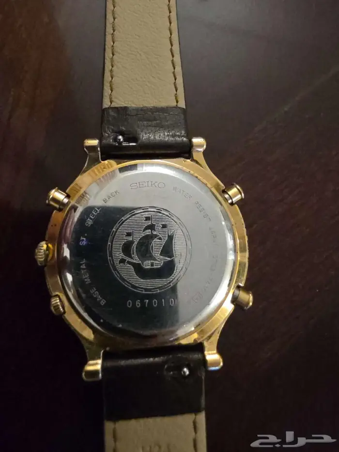 للبيع ساعة سيكو نادرة توقيت عالمي 1