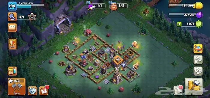 حساب كلاش اوف كلانس تاون 14 وصول كامل Clash of Clans 1