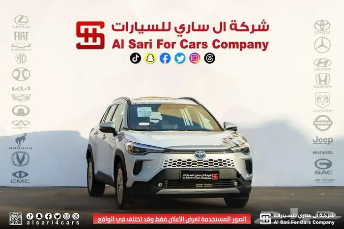 تويوتا كورولا كروس ليمتيد 2025 اقساط بنوك وشركات 1