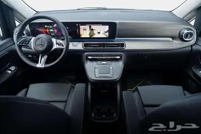 مرسيدس V 300 أفانتجارد موديل 2026 أصفار خليجي أسود أسود index