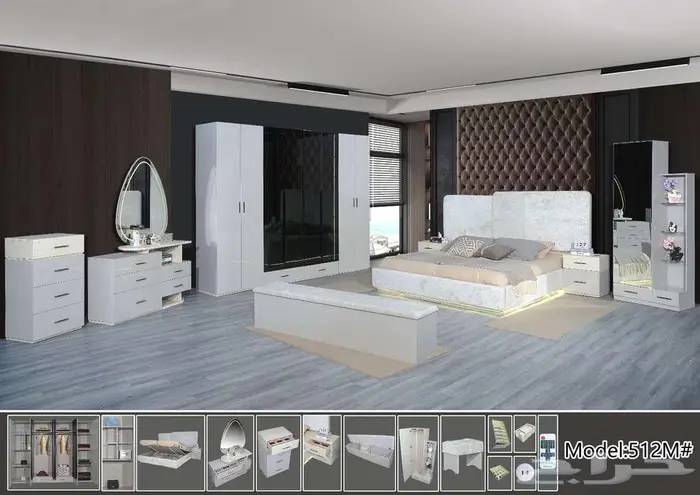 غرف نوم جميلة الهبة الجديدة 1