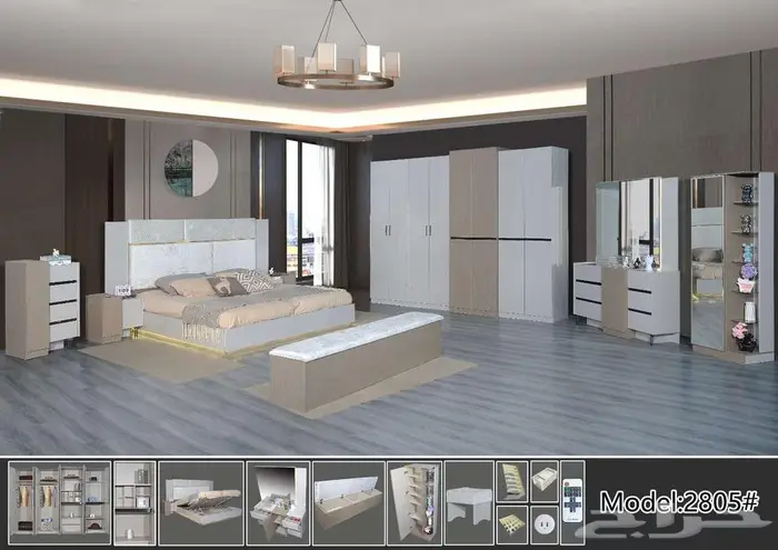 غرف نوم جميلة الهبة الجديدة 7