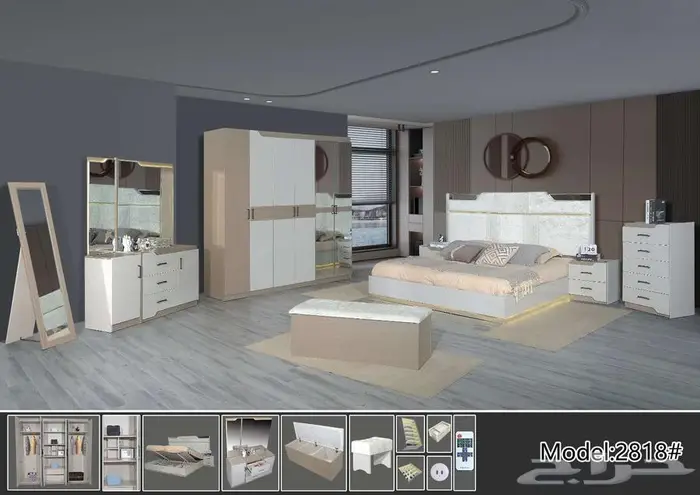 غرف نوم جميلة الهبة الجديدة 10