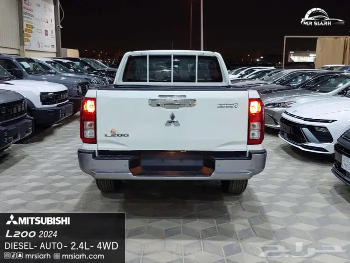 ميتسوبيشي L200 غمارتين دبل نص فل اوتوماتيك 2024 4
