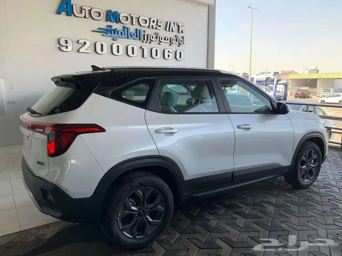 كيا سيلتوس 2026 ستاندر مطور بصمه ابيض سقف اسود سعر مميز 5