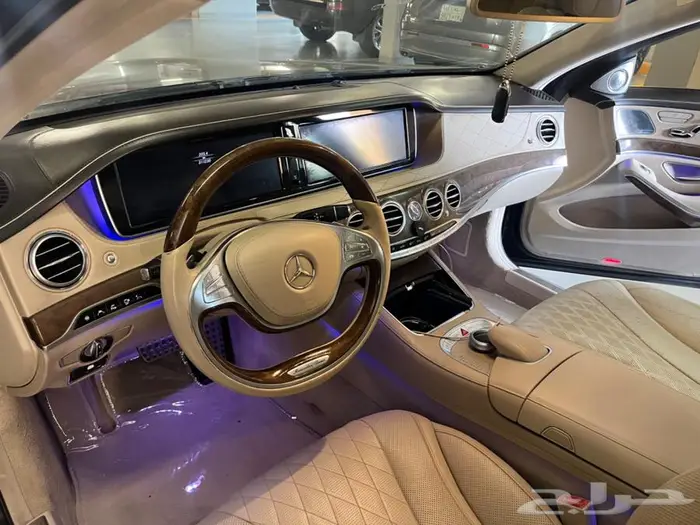 مرسيدس S 400 جفالي 2014 مواصفات المايباخ بسعر مناسب 8