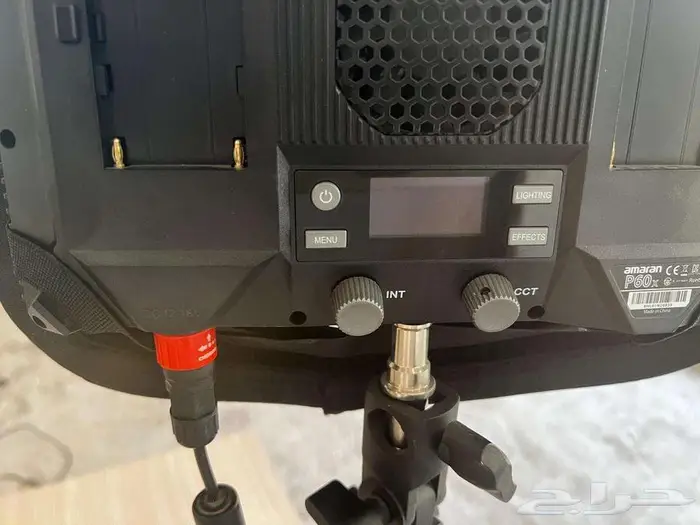 أقوى ترقية لأي بث أو ستوديو محتوى اضاءة P60X من Amaran 1