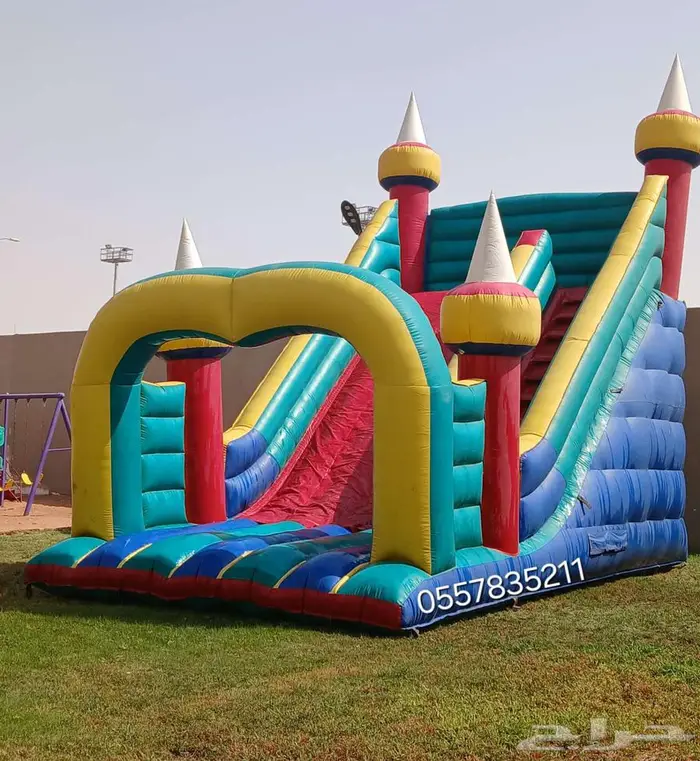 ايجار نطيطات متاهات زحاليق مائيه ملعب صابوني 3