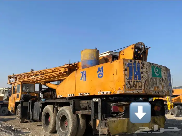 للبيع كرين سامسونج 25 طن موديل 98 1