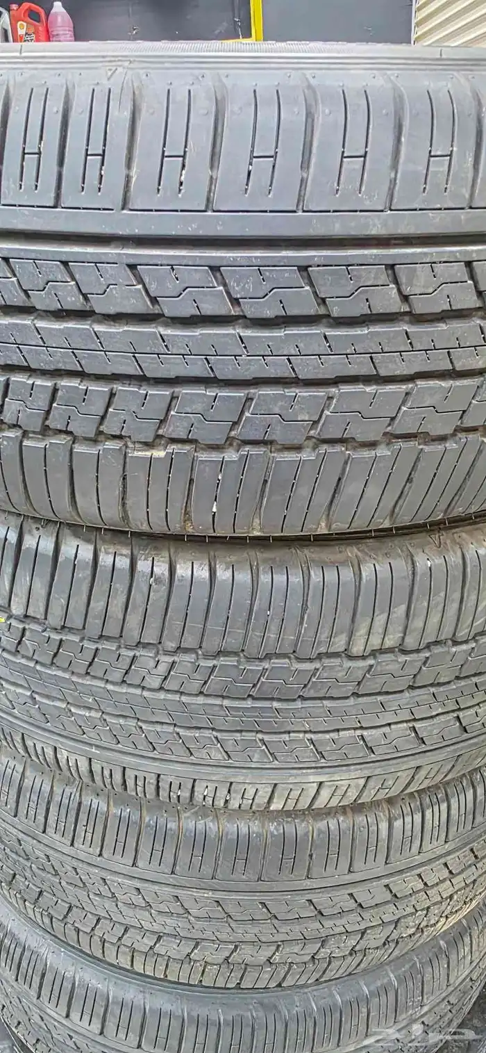 كفرات بريجستون شبه الجديد 225 55 19 1