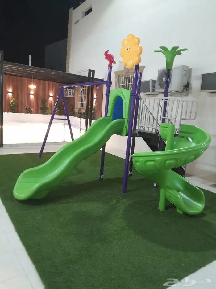 زحاليق ومراجيح خارجية مقاوم للحرارة الشمس 15