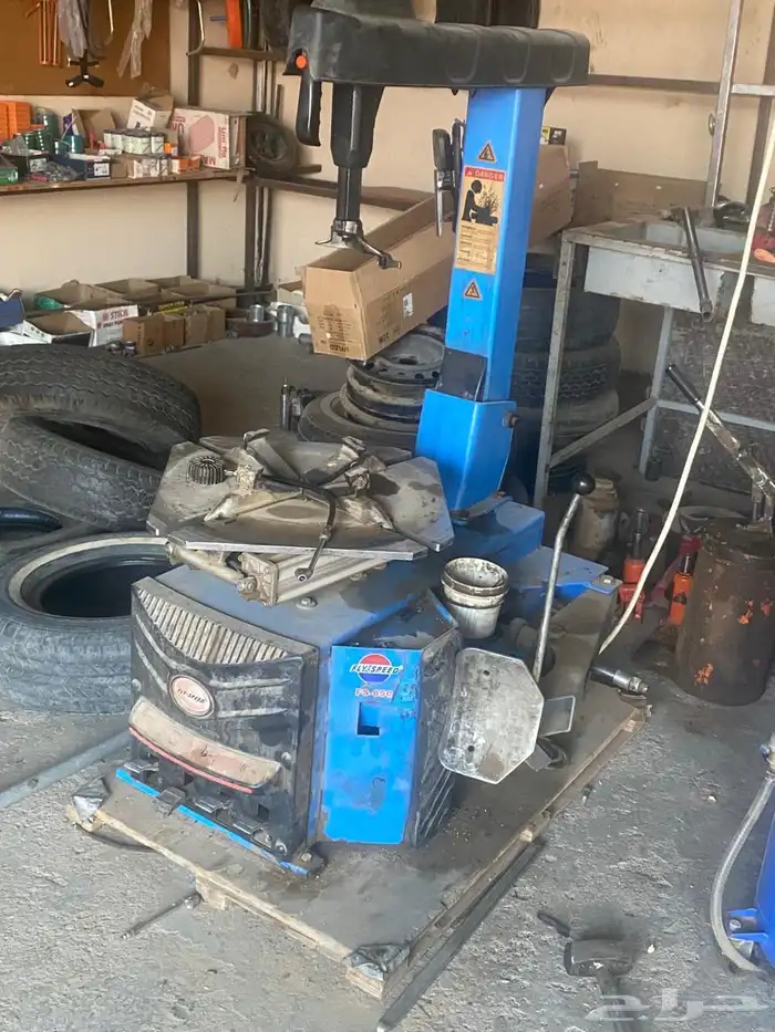 مكينة بنشر ومكينة وشفط زيت 0