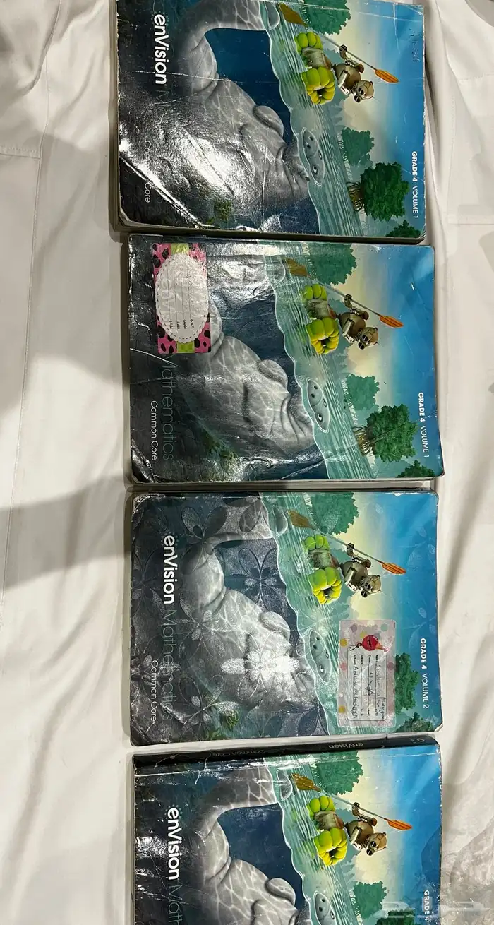 كتبgrade1 4 7 10 بيع مستعجل 4