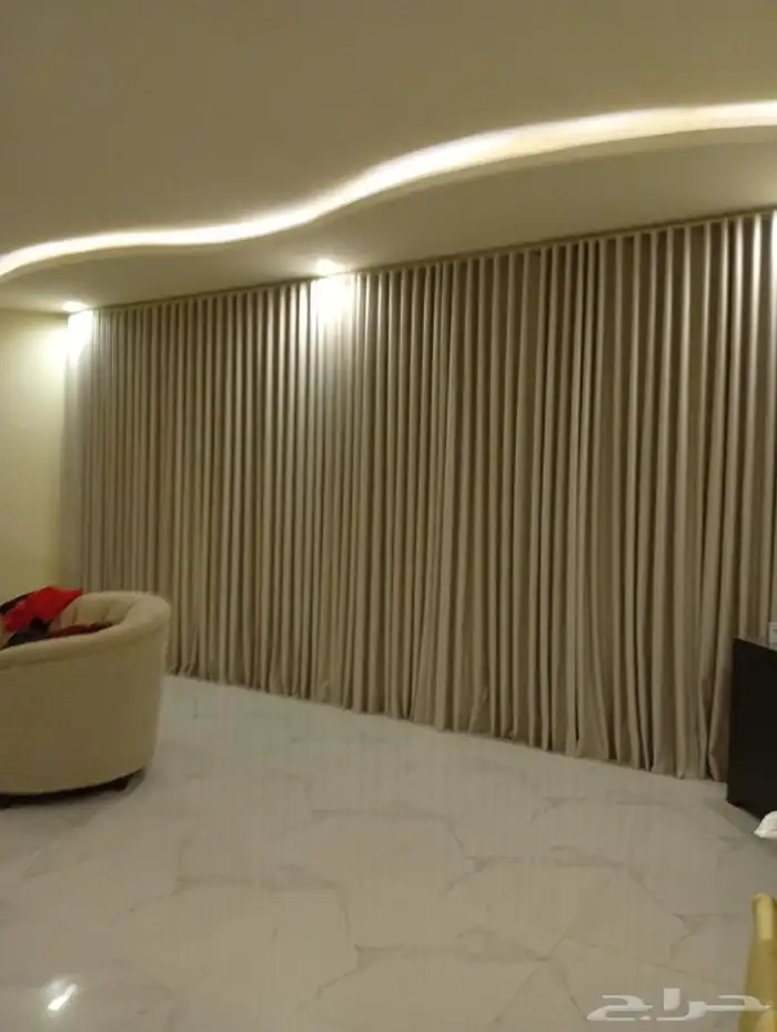 الجديد وصل جلسات خارجية للحدائق وداخليه مجالس عربيه ستائر وي 5