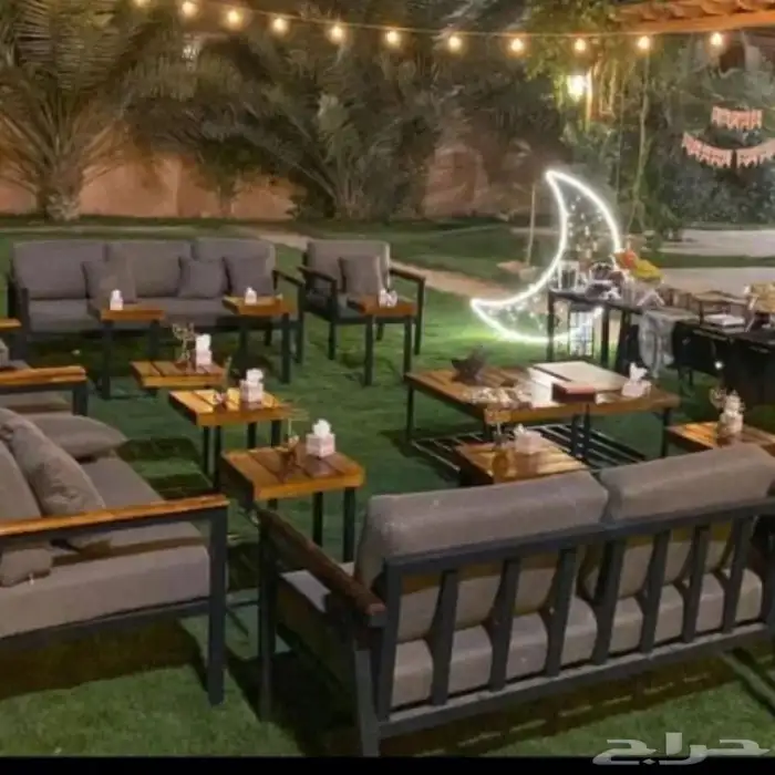 جلسات خارجية وجلسات ارضية والستائر والديكورات 7