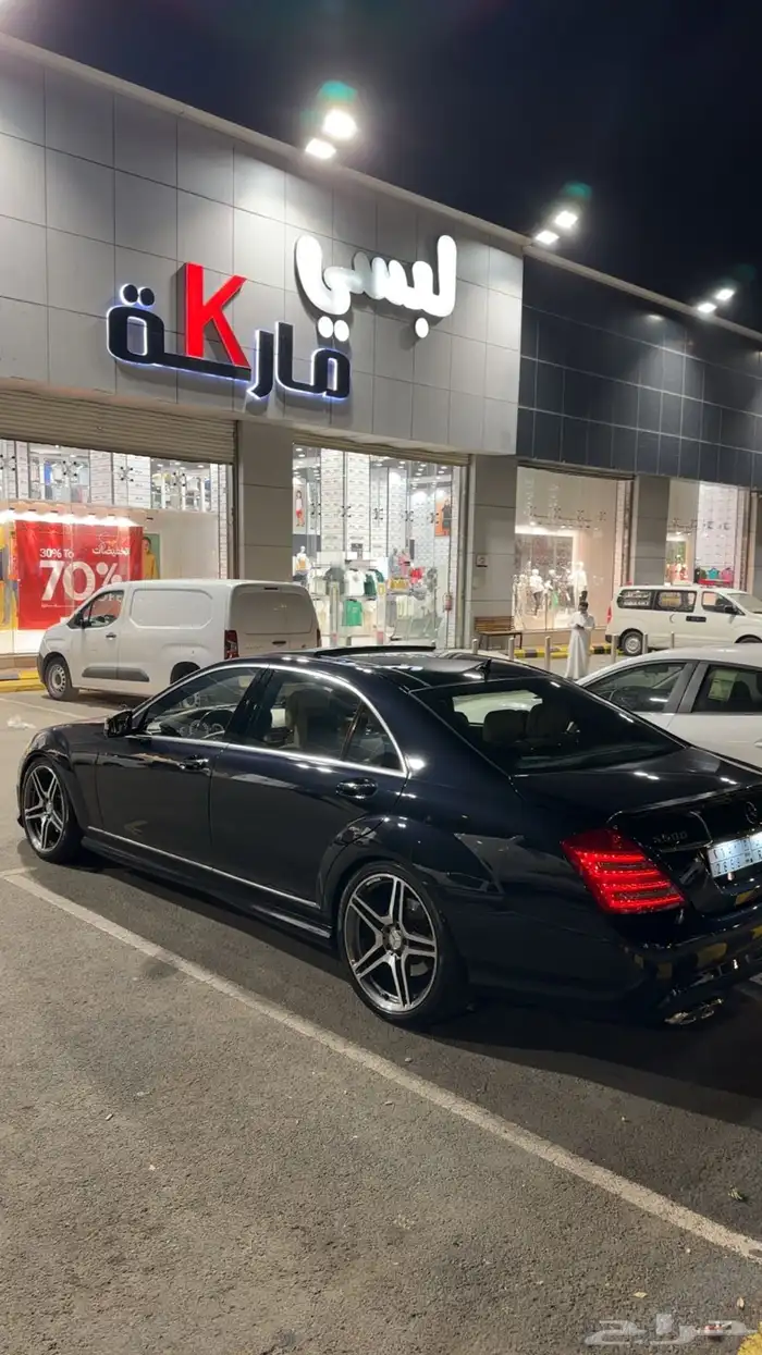 مرسيدس s500 طلبيه خاصه جفالي نظيف kit AMG S63 30