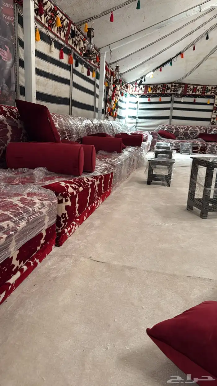 بيوت شعر جديدة ابيض واسود جميع المقاسات وخيم 1