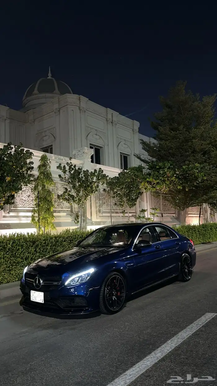 للبيع مرسيدس c63s AMG 2016 جفالي 0